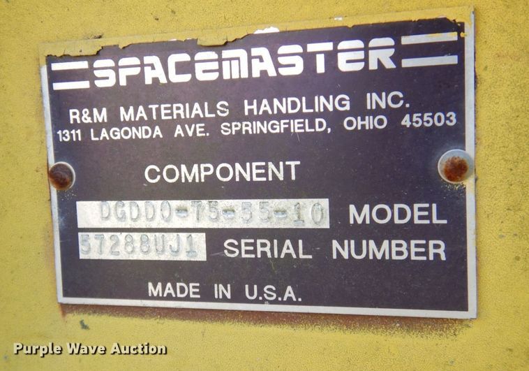 image for item MF9188 Spacemaster S3-7.5-18  bridge crane