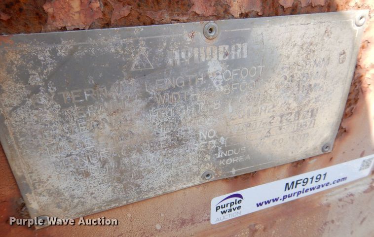 image for item MF9191 1987 Hyundai HD-1CC-2010R2  storage container