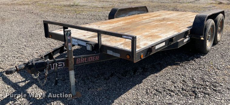 image for item MJ9130 2012 Bruder  utility trailer