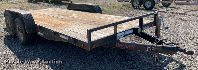 image for item MJ9130 2012 Bruder  utility trailer