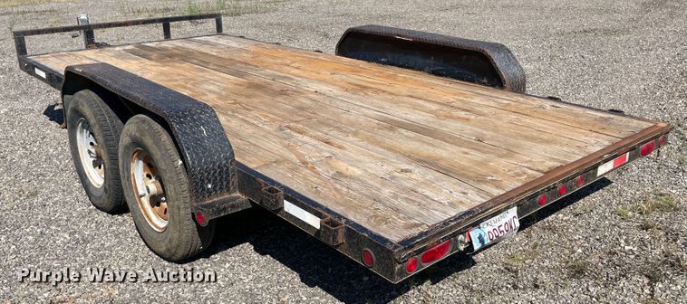 image for item MJ9130 2012 Bruder  utility trailer