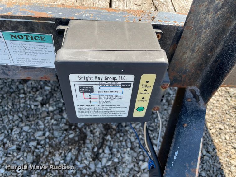 image for item MJ9130 2012 Bruder  utility trailer