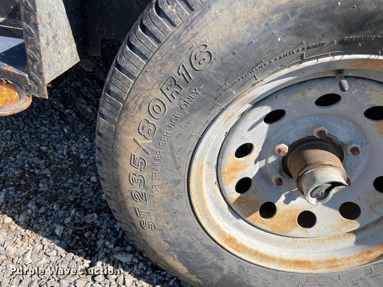 image for item MJ9130 2012 Bruder  utility trailer