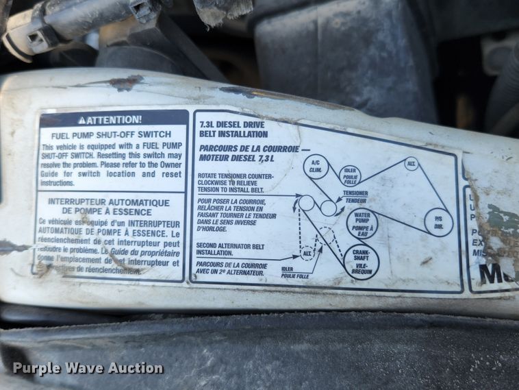 image for item MK9062 2003 Ford F550 Super Duty XL  utility / service truck