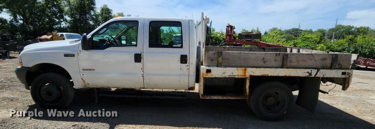 image for item MK9135 2004 Ford F450 Super Duty XL  flatbed truck