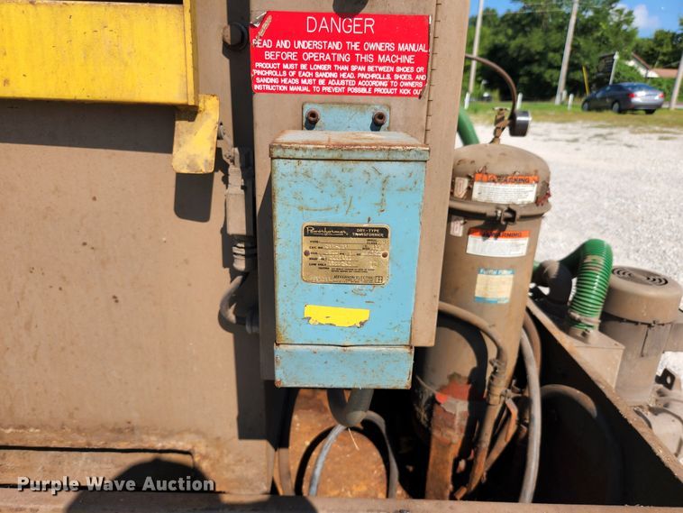 image for item MK9219 Timesavers 50-19MW  belt sander/deburrer