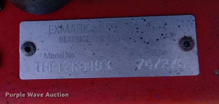 image for item MR9547 Exmark Turf Tracer  lawn mower