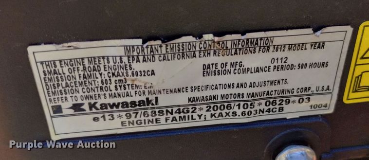 image for item MR9548 Exmark Turf Tracer  lawn mower