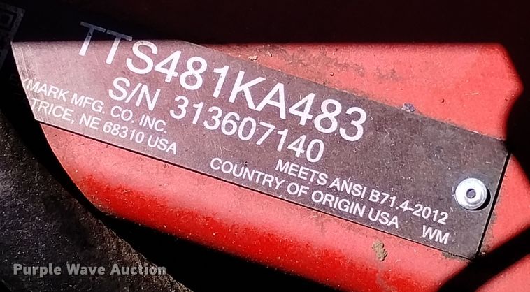 image for item MR9548 Exmark Turf Tracer  lawn mower