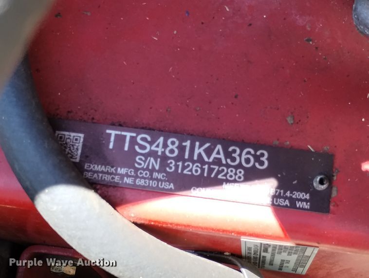 image for item MR9550 Exmark Turf Tracer  lawn mower