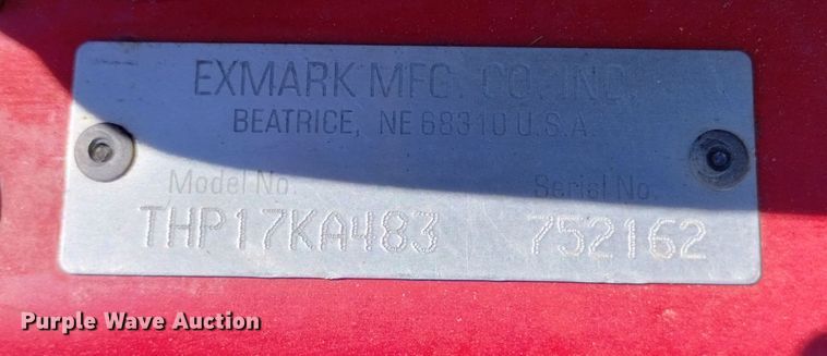 image for item MR9553 Exmark Turf Tracer  lawn mower