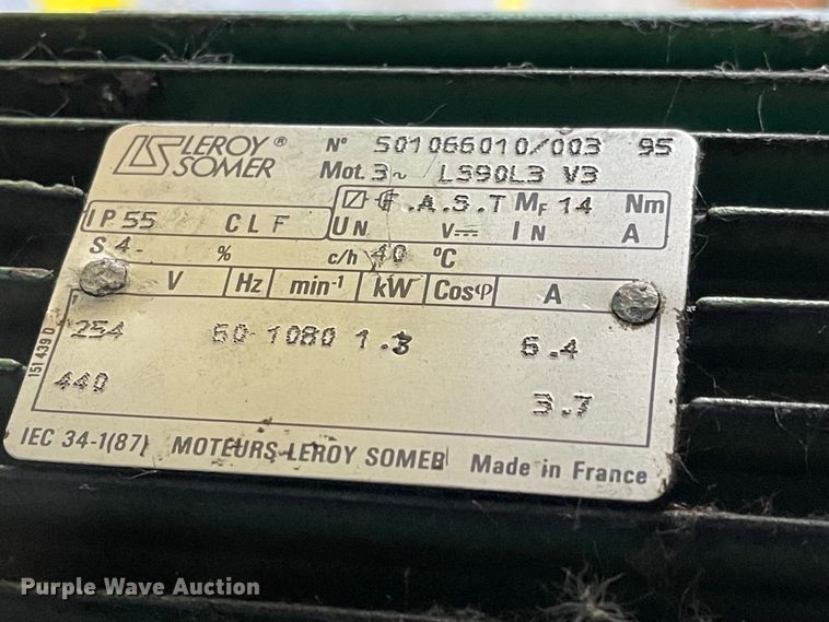 image for item MU9074 1995 Roundo  sheet metal roller