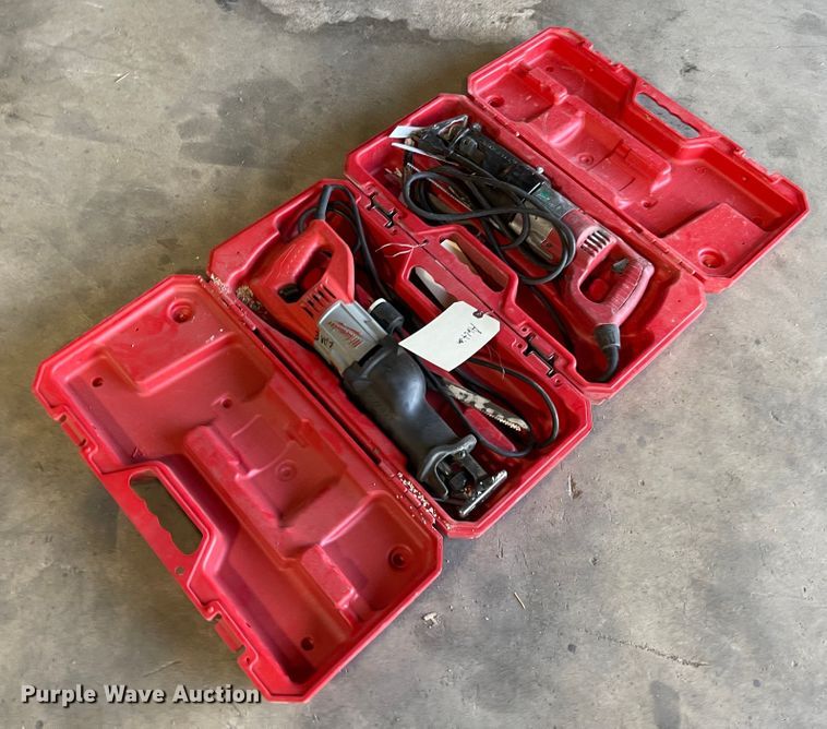 image for item MU9077 (2) Milwaukee reciprocating saws