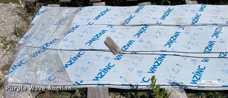 image for item MU9079 Approximately 50 sheets of anodized aluminum sheet metal