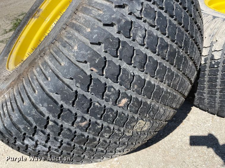 image for item MU9111 (4) Goodyear tractor tires and wheels