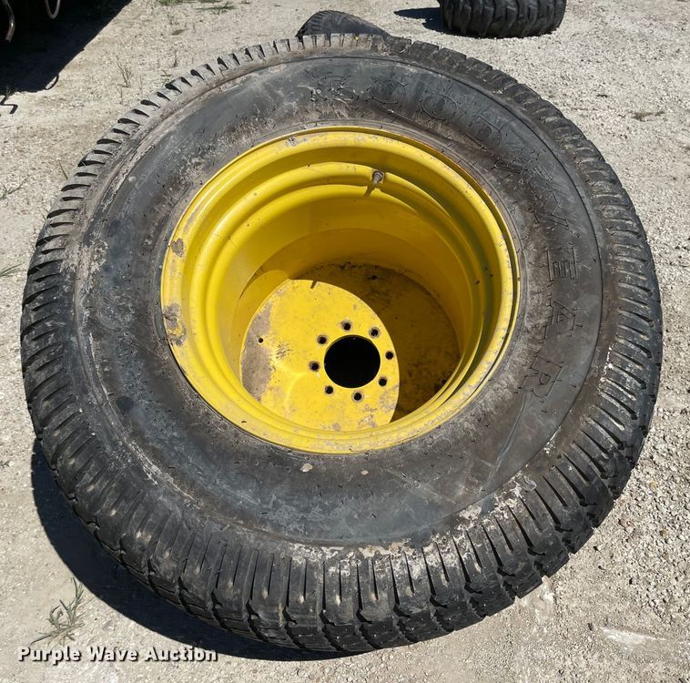 image for item MU9111 (4) Goodyear tractor tires and wheels