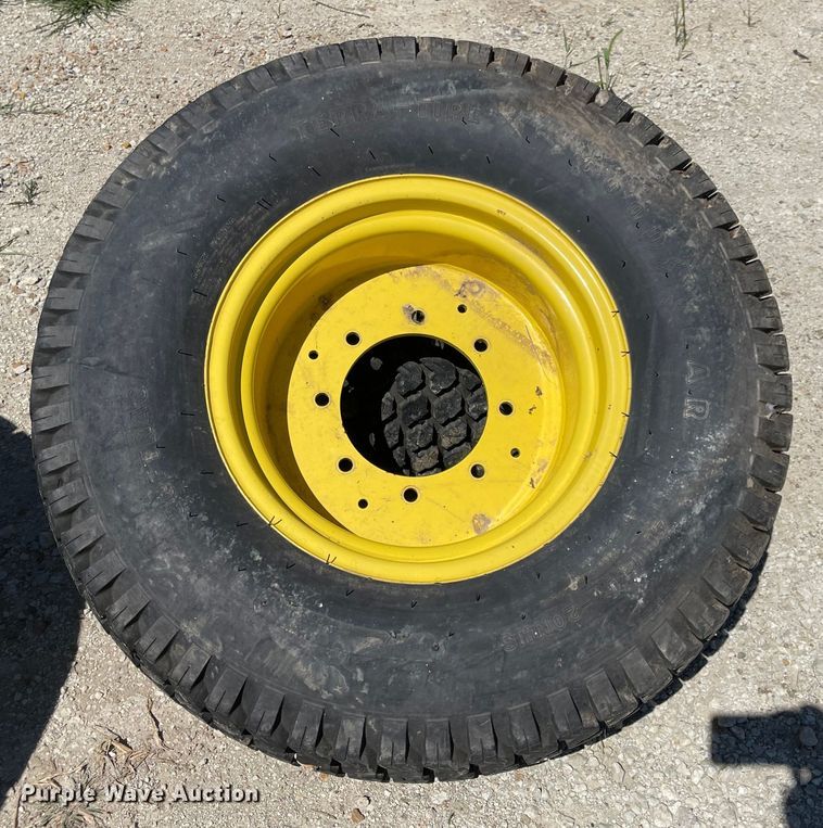 image for item MU9111 (4) Goodyear tractor tires and wheels