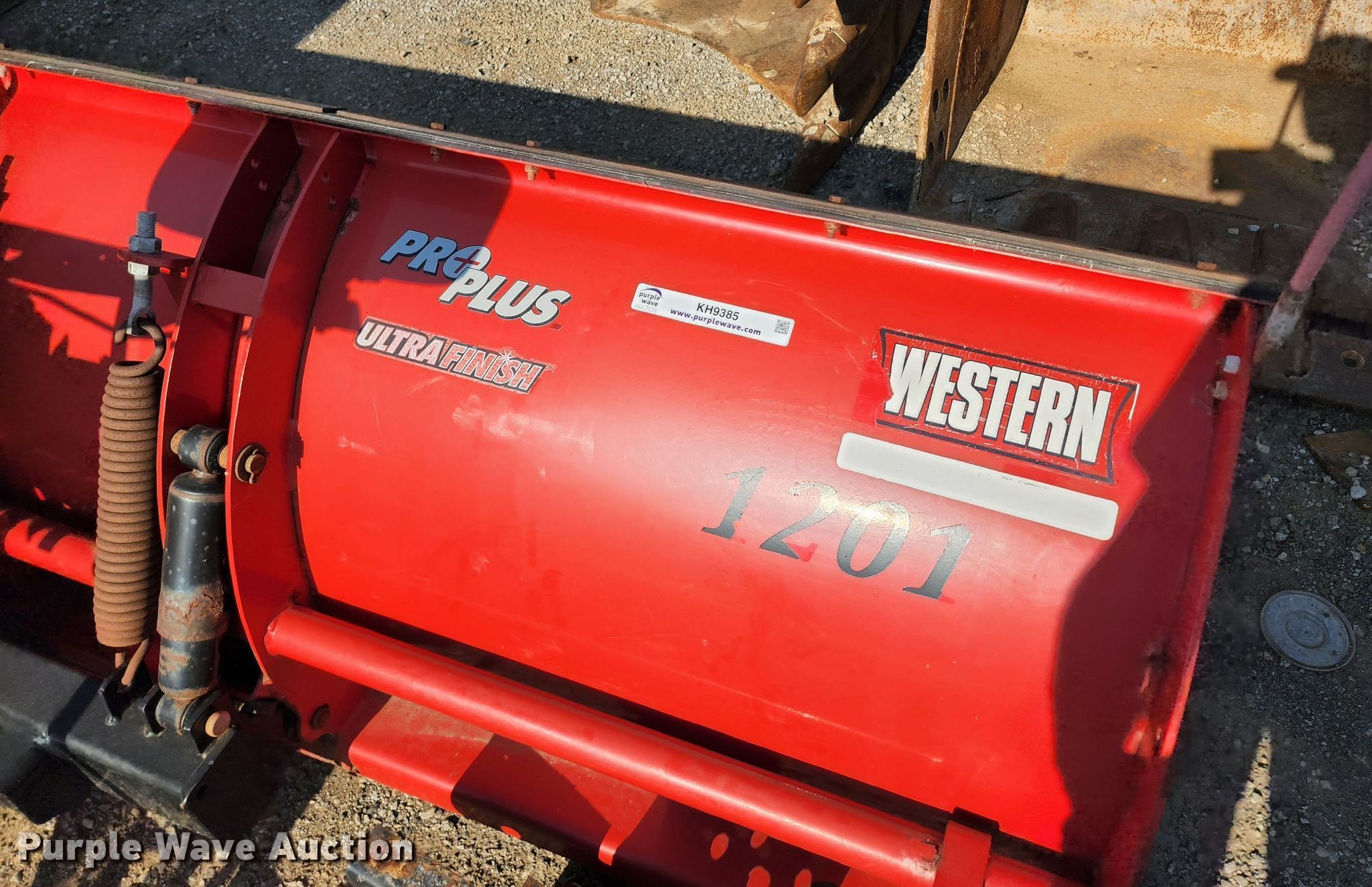 Western Pro Plus 9'W snow plow in Kansas City, MO Item KH9385 sold