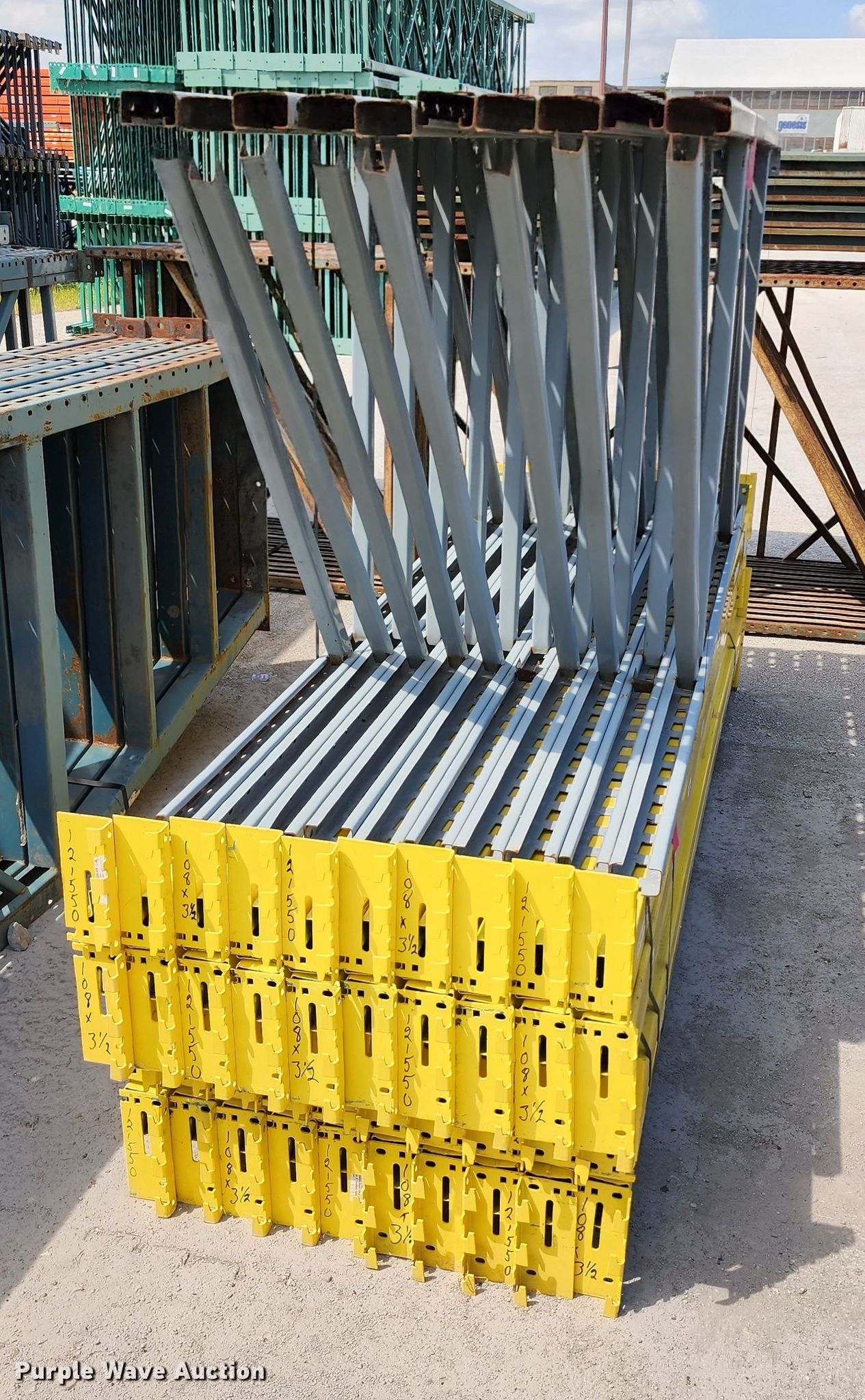 Keystone pallet racking in Kansas City, MO | Item KH9392 sold | Purple Wave