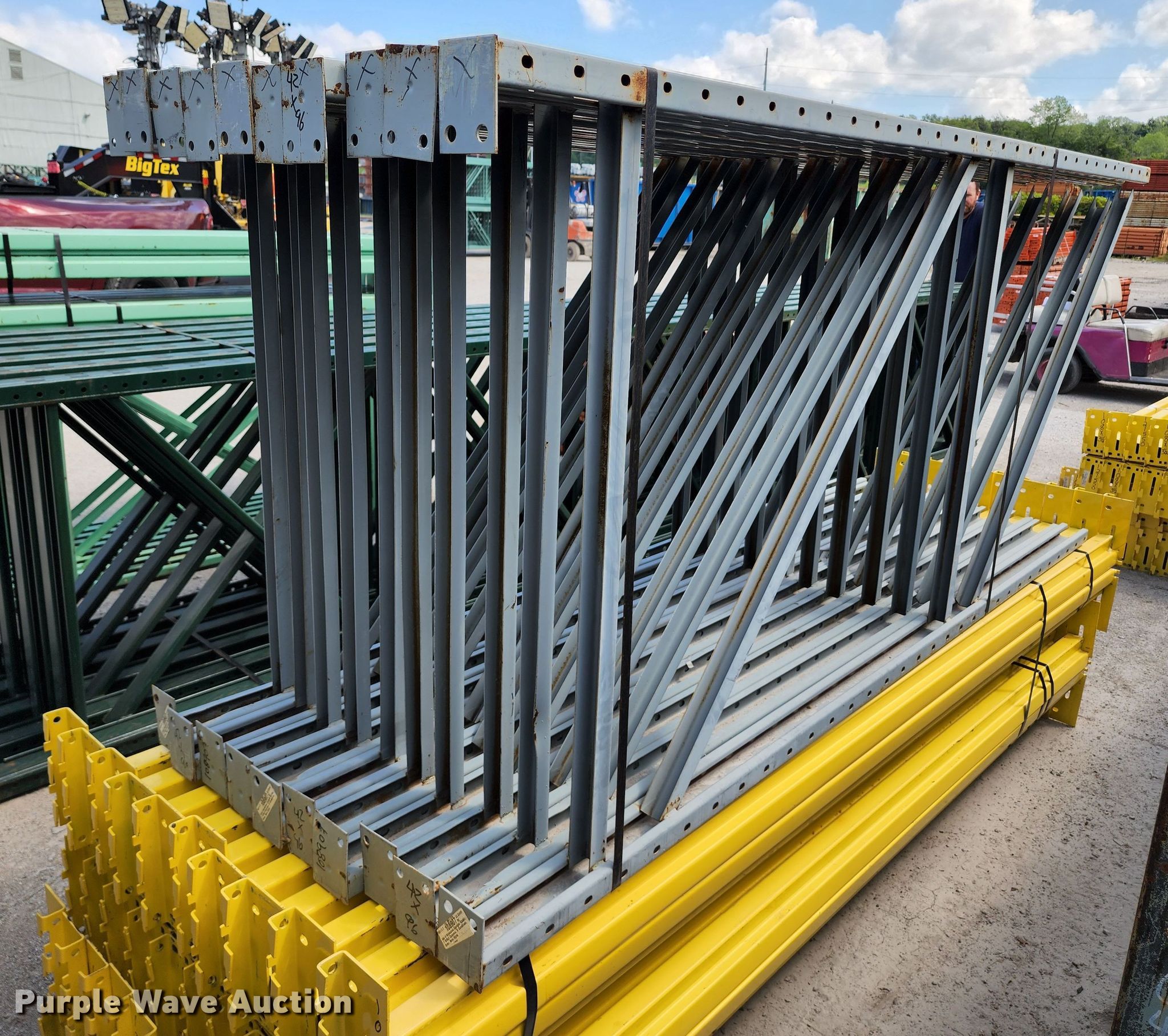 Keystone pallet racking in Kansas City, MO | Item KH9392 sold | Purple Wave
