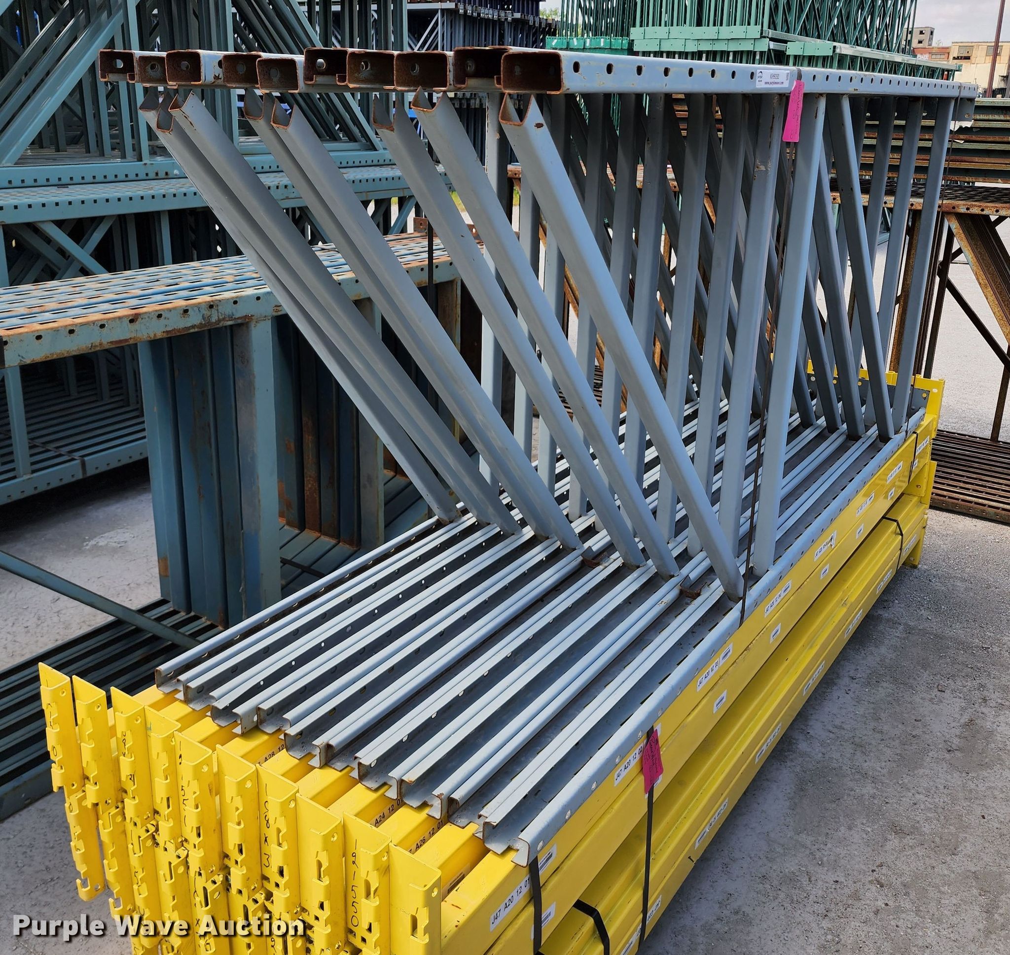 Keystone pallet racking in Kansas City, MO | Item KH9392 sold | Purple Wave
