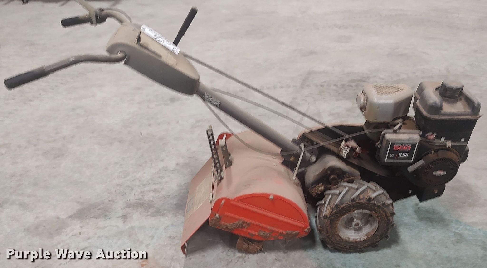 Husqvarna DRT900E tiller in Weatherford, OK Item LK9090 sold Purple