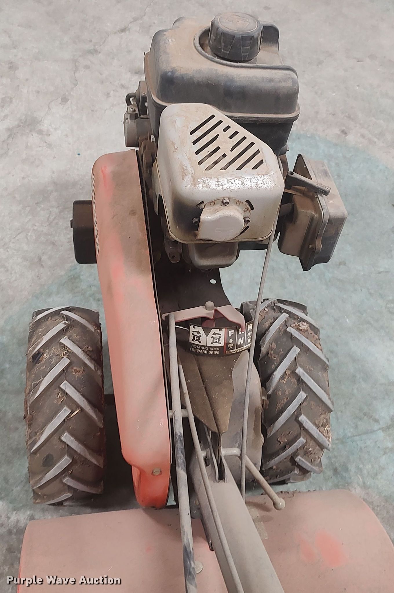 Husqvarna DRT900E tiller in Weatherford, OK Item LK9090 sold Purple