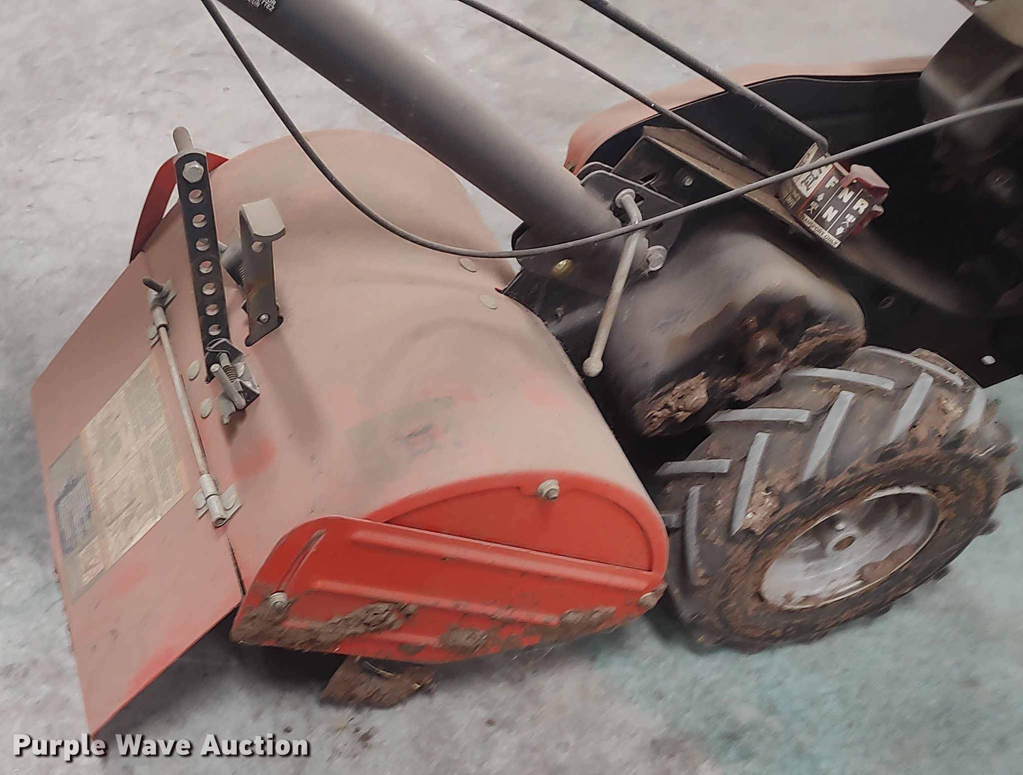 Husqvarna DRT900E tiller in Weatherford, OK Item LK9090 sold Purple