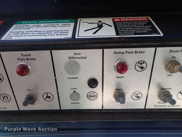 image for item DF5077 2000 Link Belt RTC 8070  crane