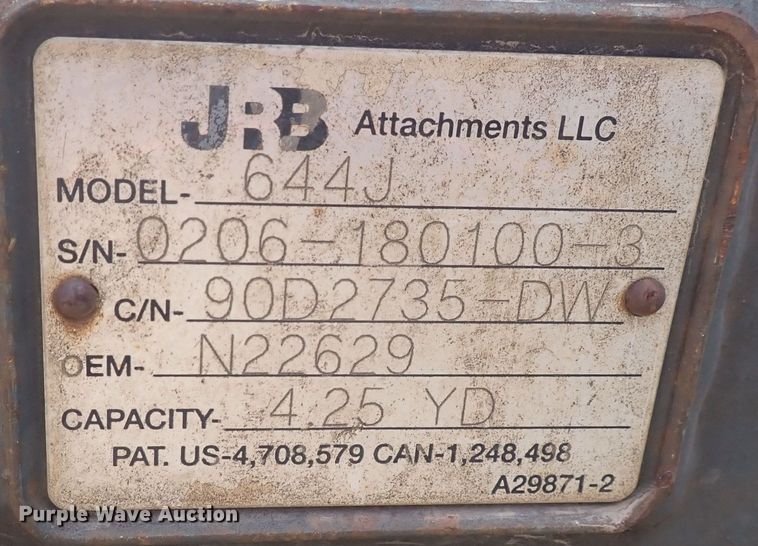 image for item DF8337 2005 John Deere 644J  wheel loader