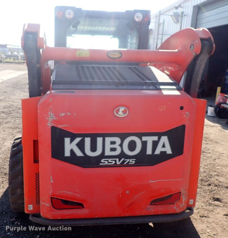 image for item DG2709 2016 Kubota SSV75  skid steer loader