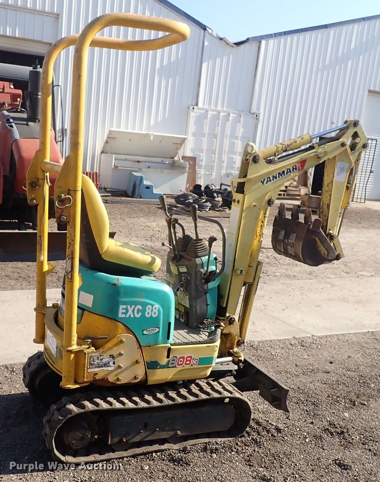 image for item DG2714 Yanmar B08-3  mini excavator