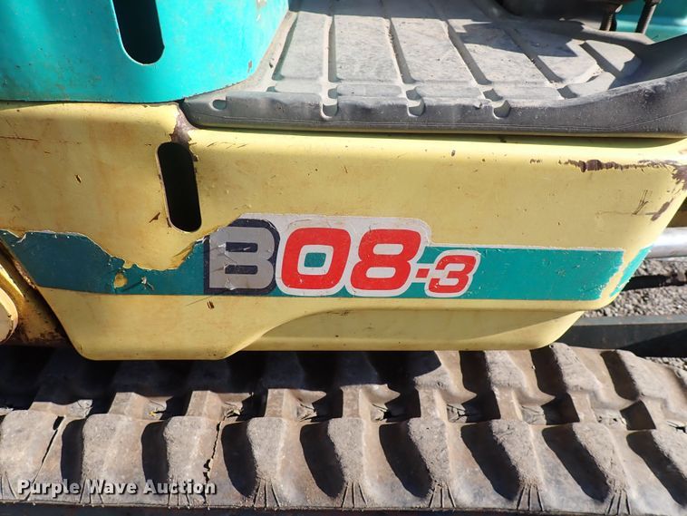 image for item DG2714 Yanmar B08-3  mini excavator