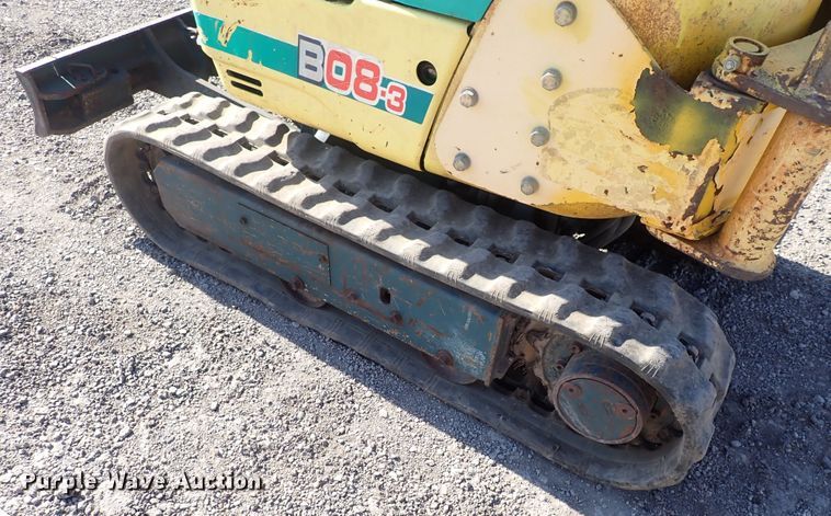 image for item DG2714 Yanmar B08-3  mini excavator