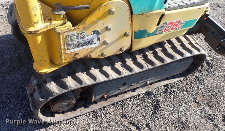 image for item DG2714 Yanmar B08-3  mini excavator