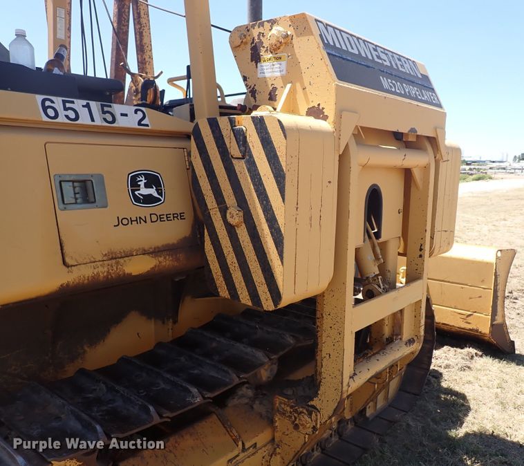 image for item DJ7598 2004 John Deere 650H LT  pipelayer