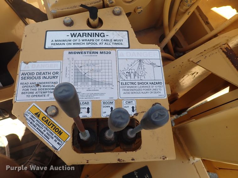 image for item DJ7598 2004 John Deere 650H LT  pipelayer