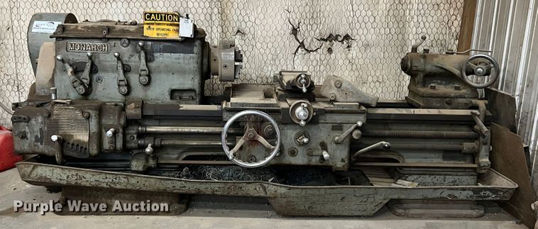 image for item DJ7692 Monarch  lathe