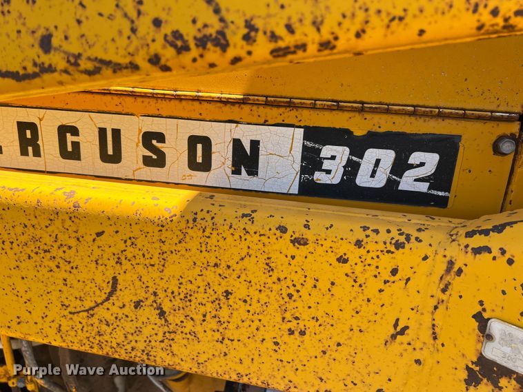 image for item DJ7694 Massey Ferguson 302  tractor