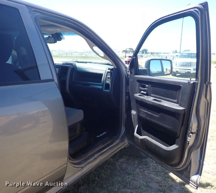 image for item DJ7702 2013 Dodge Ram 1500  Quad Cab pickup truck