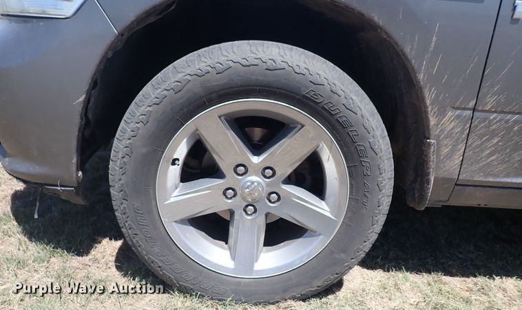 image for item DJ7702 2013 Dodge Ram 1500  Quad Cab pickup truck