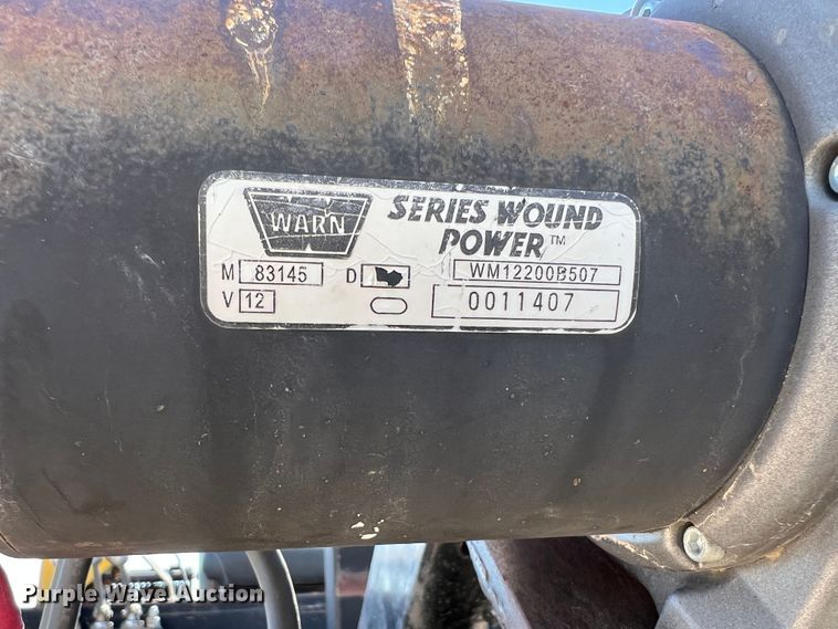 image for item DJ7703 2010 Behnke  sprayer trailer