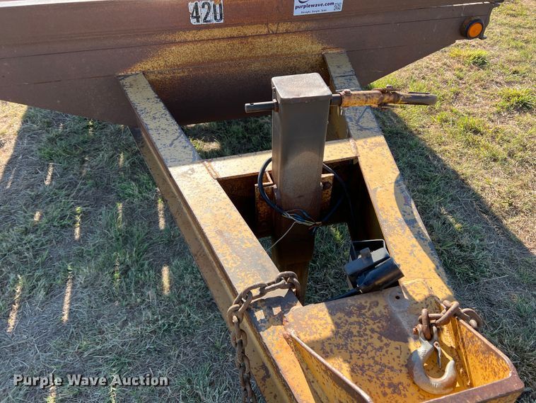 image for item DJ7704 2004 Belshe  equipment trailer