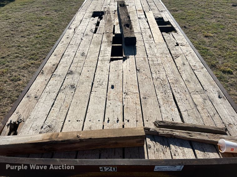 image for item DJ7704 2004 Belshe  equipment trailer