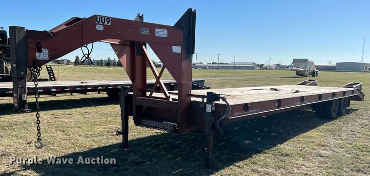 image for item DJ7705 1997 Belshe DT235  equipment trailer