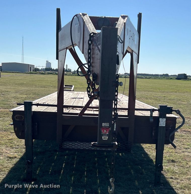 image for item DJ7705 1997 Belshe DT235  equipment trailer