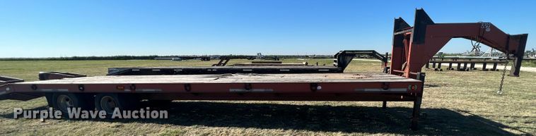 image for item DJ7705 1997 Belshe DT235  equipment trailer