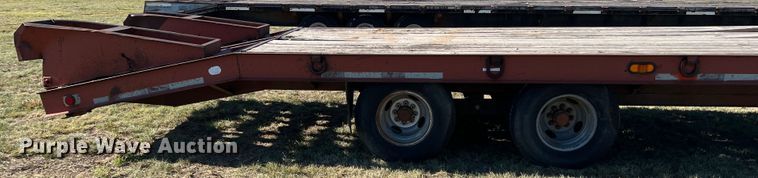 image for item DJ7705 1997 Belshe DT235  equipment trailer