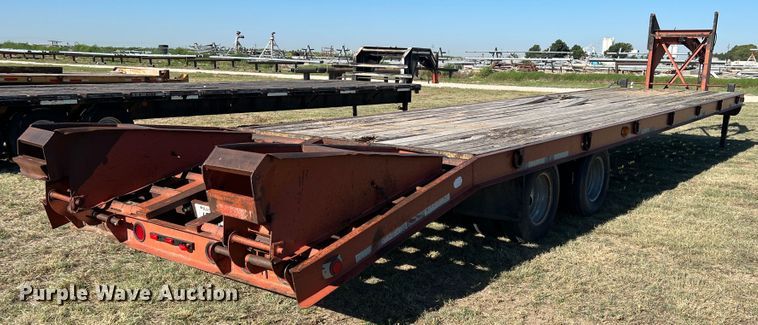 image for item DJ7705 1997 Belshe DT235  equipment trailer