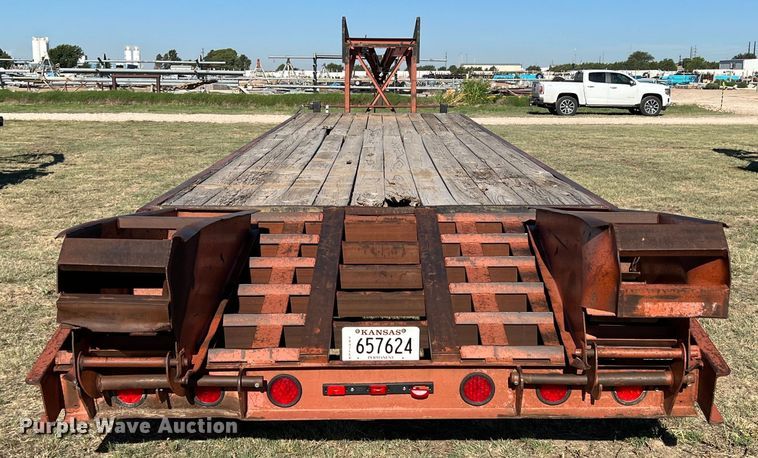 image for item DJ7705 1997 Belshe DT235  equipment trailer